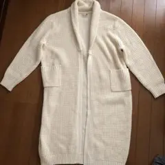 美品　h bis ロングカーディガン コート