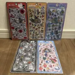 【正規品】プチドロップステッカー ディズニー 5枚セット