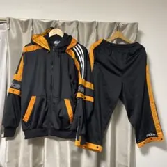 アディダス ビンテージ半袖トラックジャケットセット 90s00s y2k バスケ