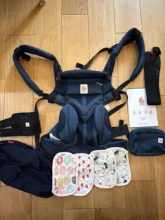 エルゴ　オムニ360 クールエア ミッドナイトブルー　おまけつき