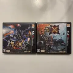 【素早い発送】モンスターハンタークロス、モンスターハンターダブルクロスのセット