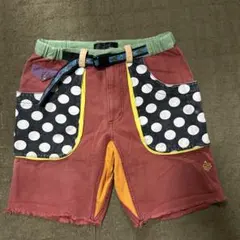 ムーちゃん様専用aldeisクレイジーパターン ダック地ショートパンツのサムネイル