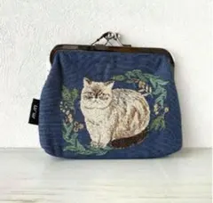 松尾ミユキ Mini purse がま口 Nala 猫 ねこ ネコ がまぐち - メルカリ