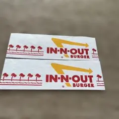 IN-N-OUT BURGER 紙キャップ