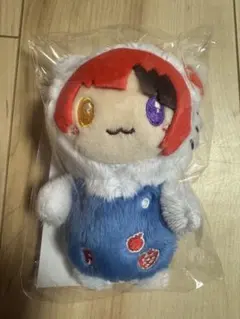 【新品】すとぷり　ぬいぐるみキーホルダー　莉犬くん×ハローキティ