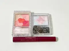 セザンヌ パールグロウハイライト+キャンメイク グロウフルールチークス+おまけ