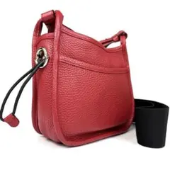 美品　MONCLER モンクレール 巾着インナー ミニ　ショルダーバッグ　レッド