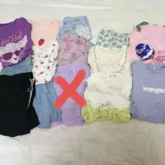 キッズ　女の子　夏服　まとめ売り　130