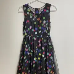jouetie ジュエティ ネオンドットチュールワンピース