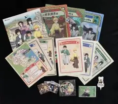 鬼滅の刃 明治村コラボ クリアファイル シール コンプリート賞缶バッジ