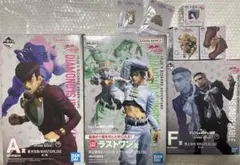 一番くじジョジョ　仗助　露伴　噴上　デスクトップマスコット　ルービックキューブ他