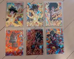 ＵＧＭ７-ＳＥＣ　孫悟空　ＵＭ５-ＳＥＣ　ベジット　他　ヒーローズ全ＳＥＣ６枚 UGM7-SEC 孫悟空 UM5-SEC ベジット 他 ヒーローズ全