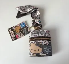 Hello Kitty スカーフ付 ミニポーチ レオパード柄