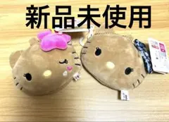 しまむら　アベイル　日焼けキティ　マスコット　ミラー　2点セット