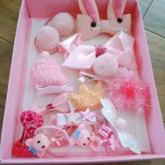 ヘアアクセサリー　ヘアピン　ヘアゴム　女の子　キッズ　まとめ売り