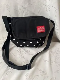 Manhattan Portage ドット柄 ショルダーバッグ 軽量 耐久性