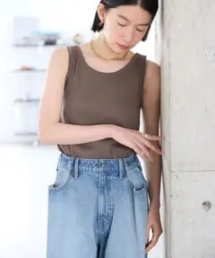 AMERICAN HOLIC 抗菌防臭テレコタンクトップのサムネイル
