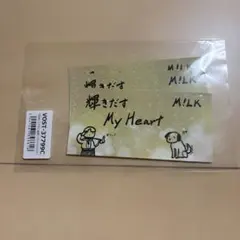 M!LK 吉田仁人デザイン絵柄　オリジナルステッカー