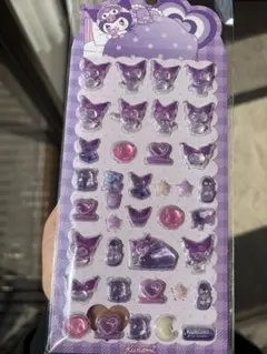 タ*シ様 クロミ　ぷくぷくシール　サンリオ　海外限定　正規品　立体　3D シール