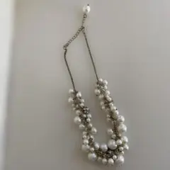 パーティー・結婚式お呼ばれにも！パールビーズ ネックレス