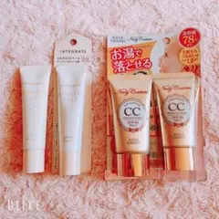 新品未開封 CCクリーム 2個 インテグレート KOSE 開封品2個 計4個