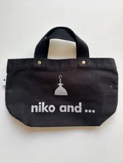 niko and ... トートバッグ ブラックのサムネイル