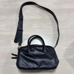 【ほぼ未使用】niko and... 黒 ハンドバッグ(お財布2WAYバッグ)