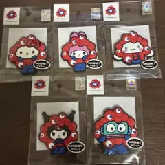 大阪関西万博 サンリオ ラバーマグネット 5個セット