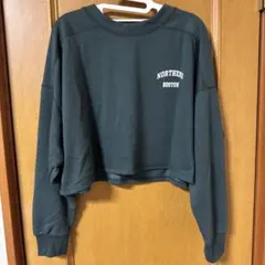 長袖　ロゴスウェット・トレーナー