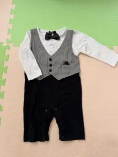 ベビー80スーツ風カバーオール、ロンパース