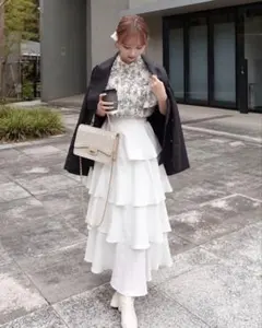 VIOLETTA ヴィオレッタ ティアードスカート