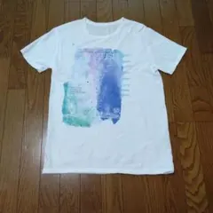 DALUC カラフル水彩グラフィックTシャツ