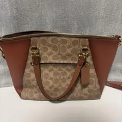 Coach ショルダーバッグ ブラウン/ベージュ