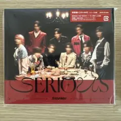 Snow Man SERIOUS ［CD+DVD］＜初回盤B＞特典付き