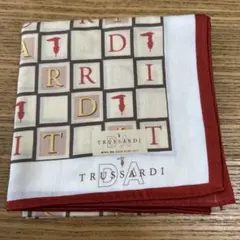 トラサルディ　TRUSSARDI ロゴ入りハンカチのサムネイル
