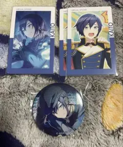 プロセカ グリッター缶バッジ グリ缶 エピカ KAITO まとめ売り