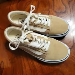【新品未使用】新品VANS スエード オールドスクール　ベージュ