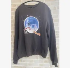 E.T イーティー　プリント　スウェット　トレーナー　長袖　ヴィンテージ　古着