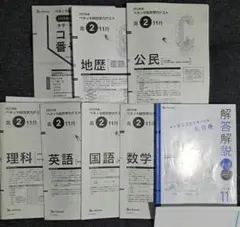 高2　2023年度 11月 ベネッセ総合学力テスト　進研模試のサムネイル