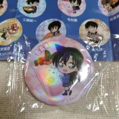 くら寿司　名探偵コナン　缶バッジ　毛利蘭