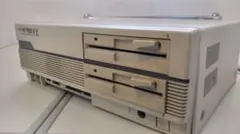 通電OK PC-9801VX21本体 (本体カバー・FDD固定ボルト等抜け)のサムネイル