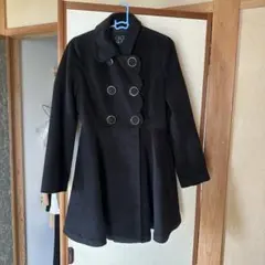 CECIL McBEE ブラック チェスターコート Mのサムネイル