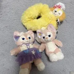 上海ディズニー 新春ダッフィー＆フレンズ ぬいぐるみキーチェーン