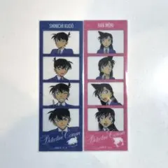 【新品】名探偵コナン　キャラクリアフォト ２点セット　工藤新一・毛利蘭