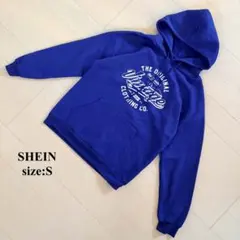 SHEIN 씨인 뒤 기모 후드 스웨트 트레이너 양털 S