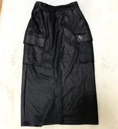 ANAP girl 　スカート　スリット　145〜155 S 黒