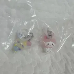 サンリオキャラクターズ ゆるっとめじるしアクセサリー　ウサハナ　マイメロディ