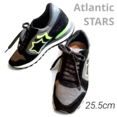 【美品】AtlanticSTARSスニーカー 星 ブラック 40 25.5cmのサムネイル