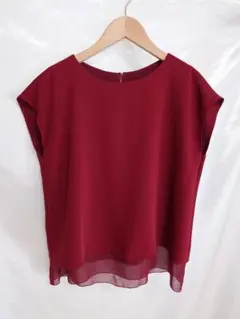 ビューティー＆ユース ユナイテッドアローズ フレンチスリーブブラウス　シフォンのサムネイル