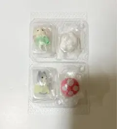 ①シルバニアファミリー 赤ちゃんお花畑のおともだちシリーズ ２個